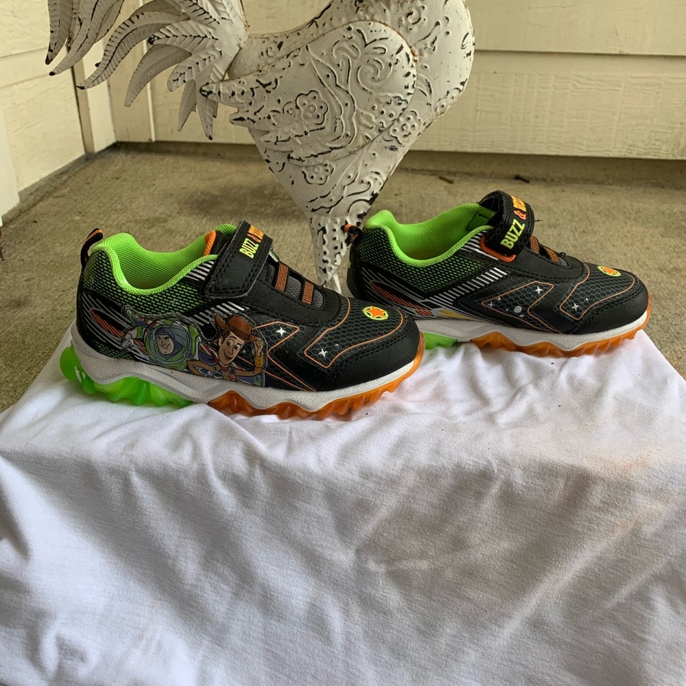 Boy toddler size 12 Disney toy story 4 shoes